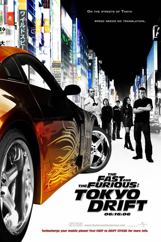 The Fast and the Furious: Tokyo Drift Poster