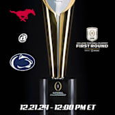 College Football Playoff First Round Game: SMU @ Penn State