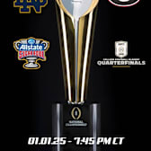 College Football Playoff Quarterfinal at the Allstate Sugar Bowl: Notre Dame @ Georgia