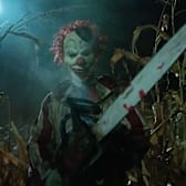 Clown in a Cornfield