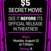 Landmark Theatres $5 Secret Movie