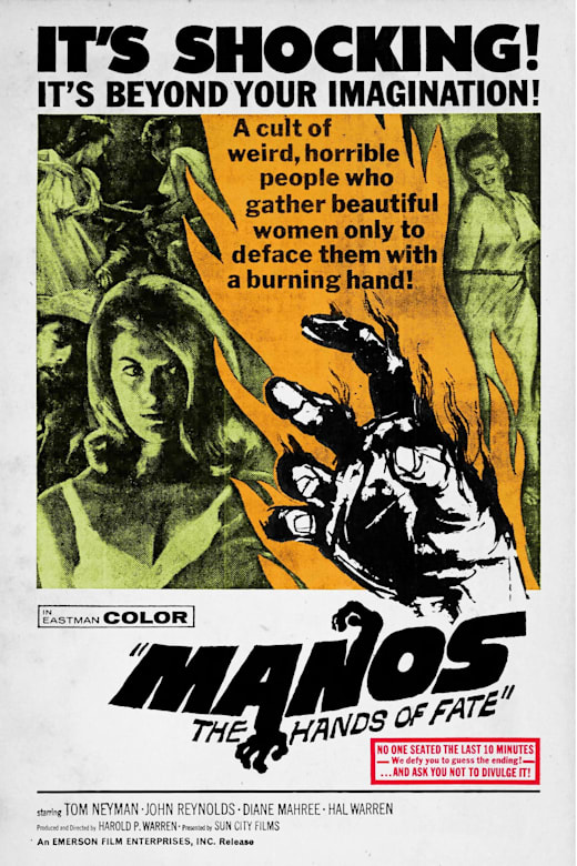 Manos: The Hands of Fate (1966) poster