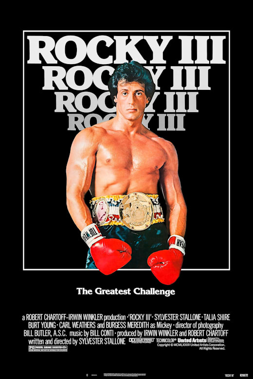 Rocky III Poster