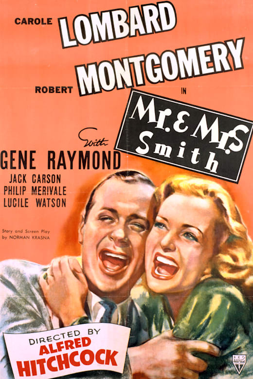 Mr. & Mrs. Smith (1941) Poster