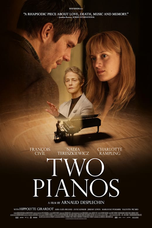 Two Pianos Poster