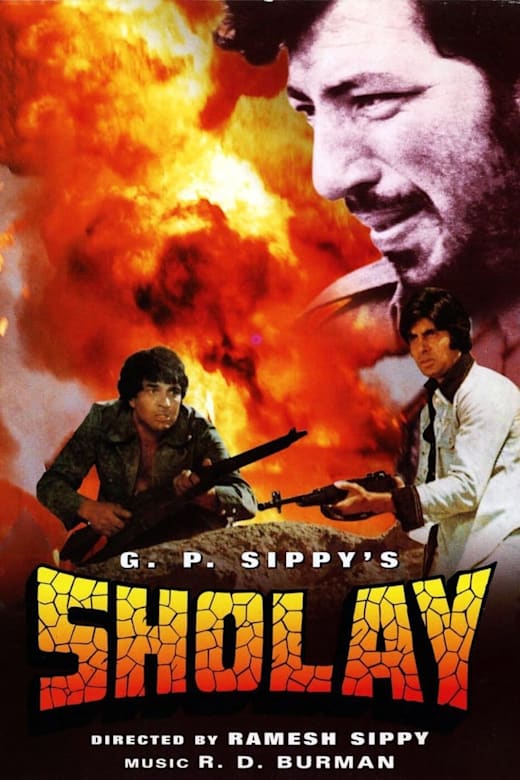 Sholay (1975) Poster