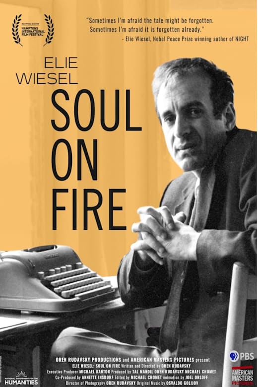 Elie Wiesel: Soul on Fire Poster
