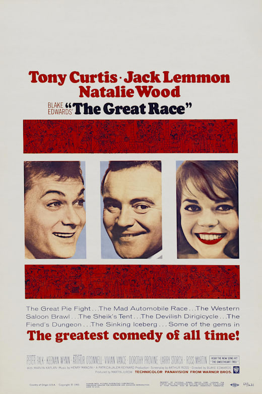 The Great Race (1965) poster