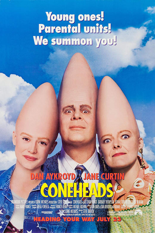 Coneheads poster