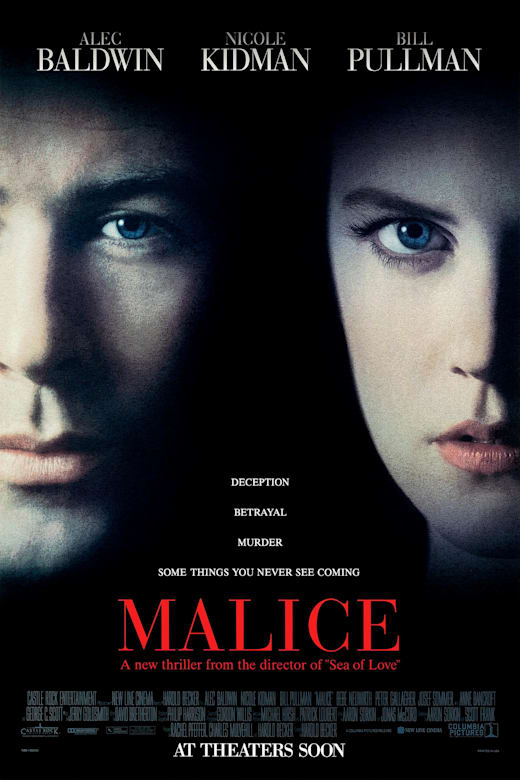Malice (1993) Poster