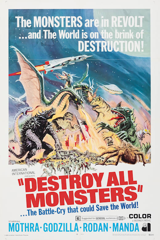 Destroy All Monsters (Kaiju Soshingeki) (1968)