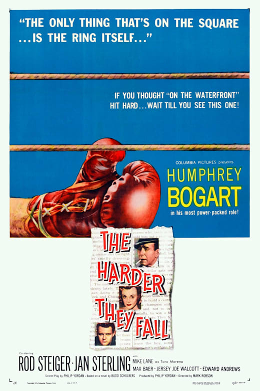 The Harder They Fall (1956) Poster