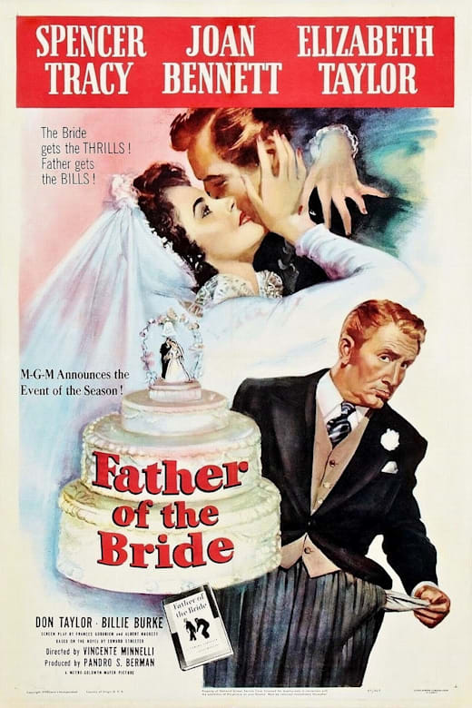 Father of the Bride (1950) poster