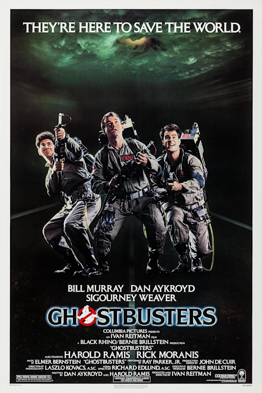 Ghostbusters (1984) poster