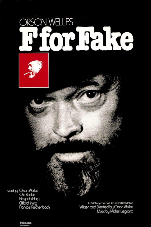 F for Fake (Verites et mensonges) poster