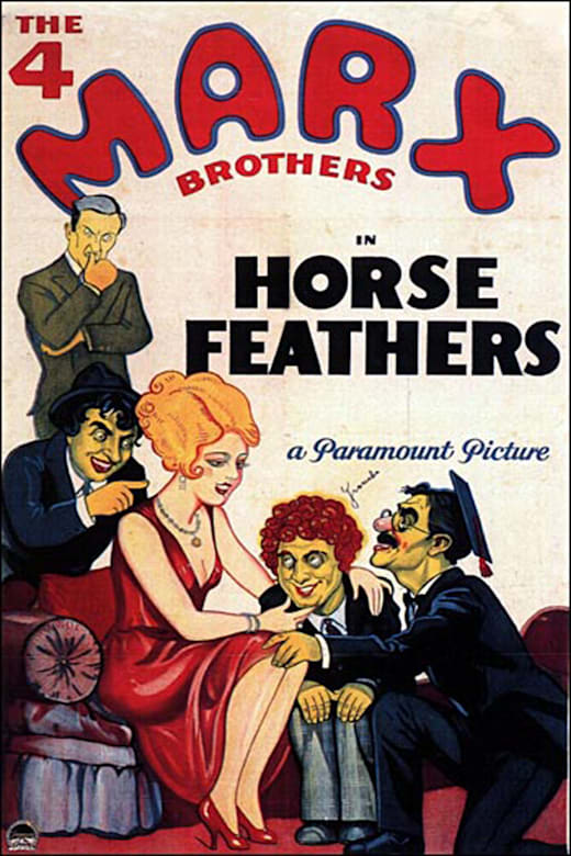 Horse Feathers (1932) poster
