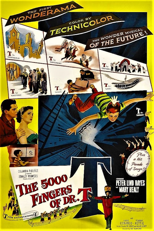 The 5,000 Fingers of Dr. T. (1953) poster