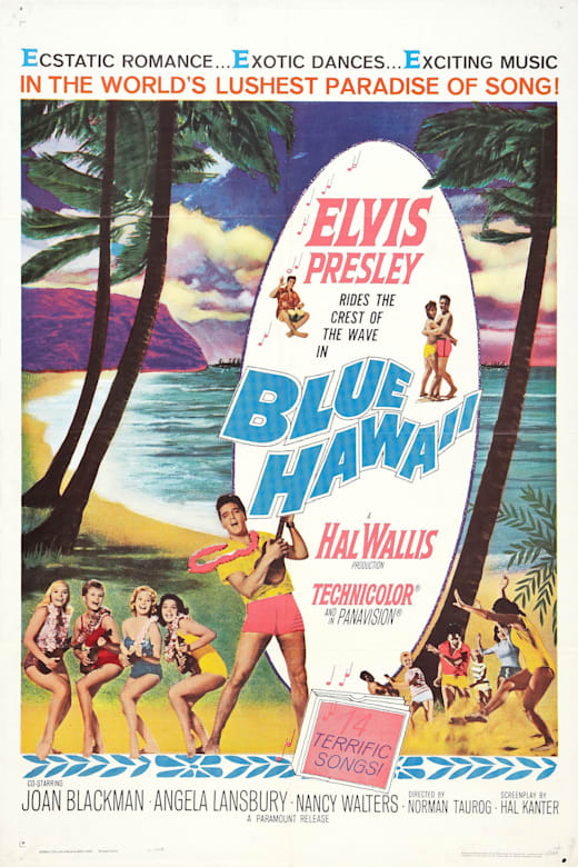 Blue Hawaii (1961) poster