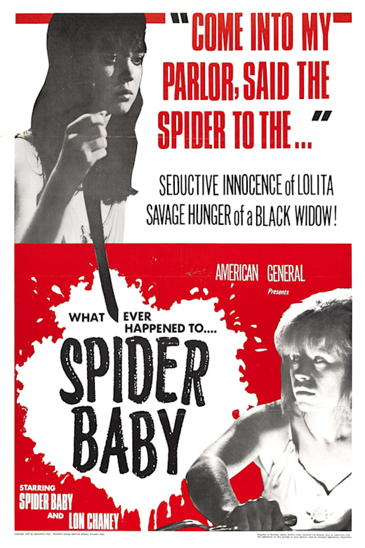 Spider Baby, or The Maddest Story Ever Told poster