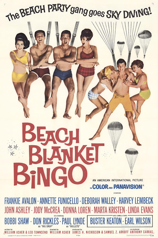 Beach Blanket Bingo (1965) poster