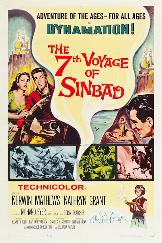 The 7th Voyage of Sinbad (1958) Poster