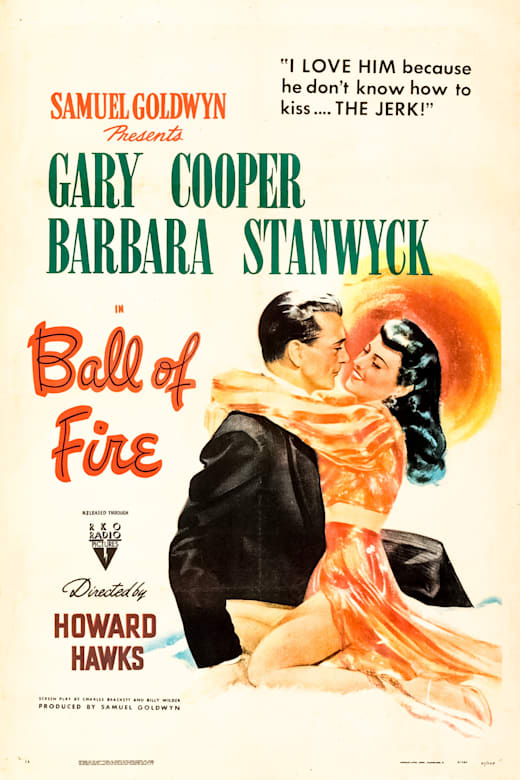 Ball of Fire (1941) Poster