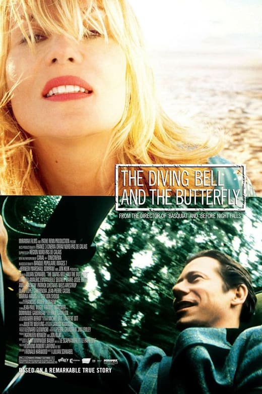The Diving Bell and the Butterfly (Le Scaphandre et le papillon) poster