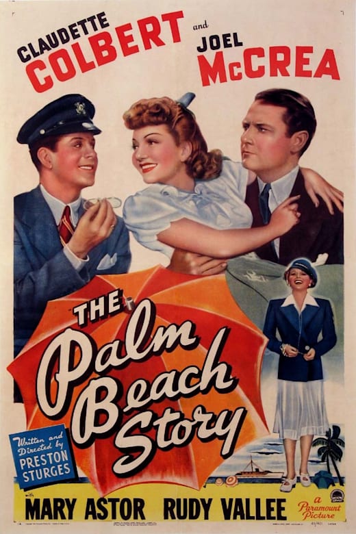 The Palm Beach Story (1942) Poster