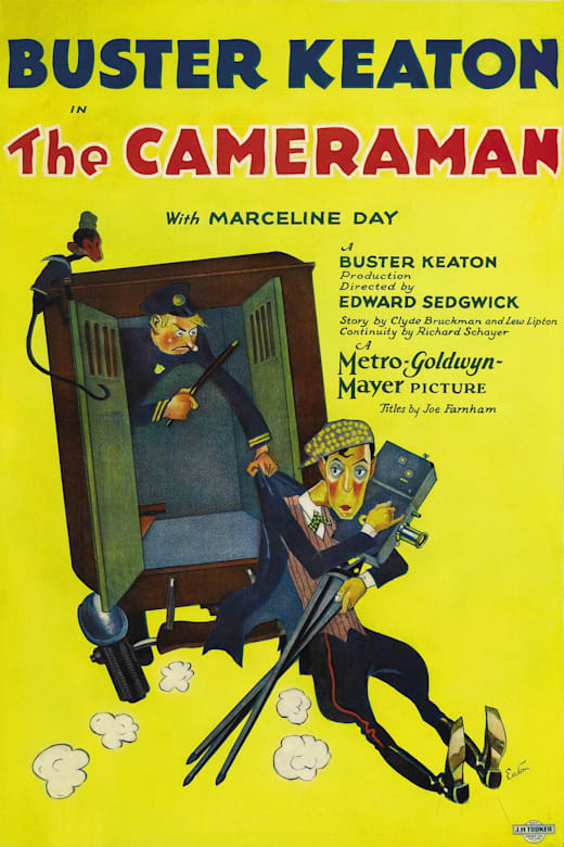 The Cameraman (1928) poster