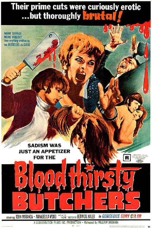 Bloodthirsty Butchers poster