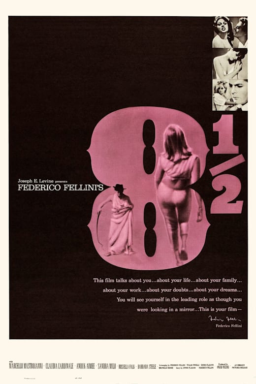 8 1/2 (1963) poster