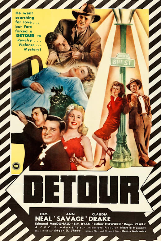 Detour (1945) Poster