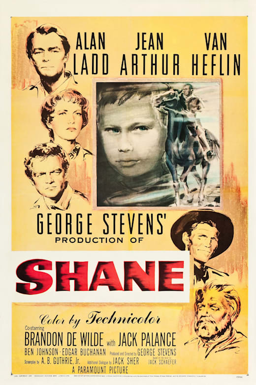 Shane (1953) Poster