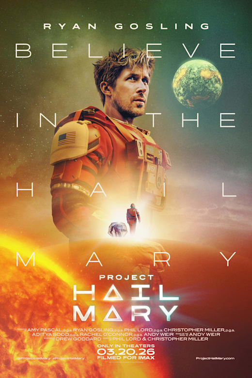 Project Hail Mary: Prime Member Early Access 70MM Poster