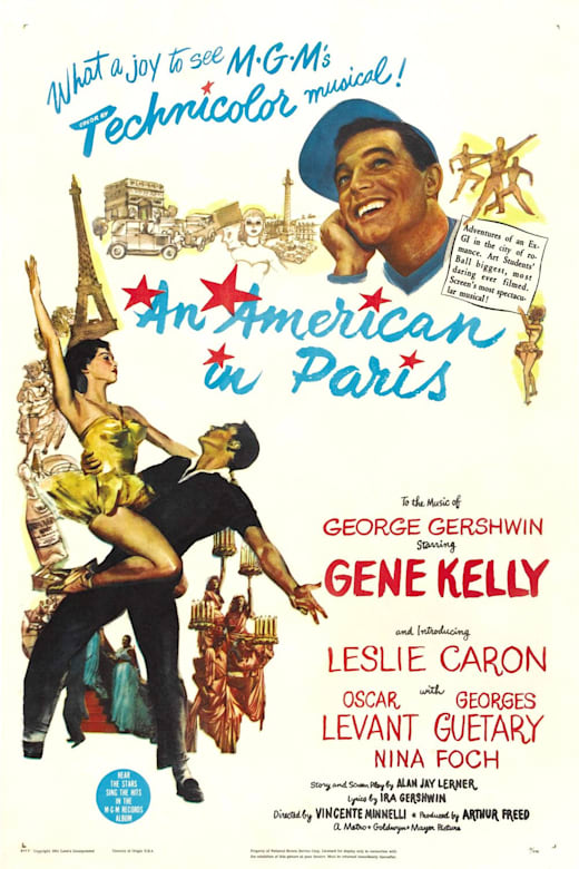 An American in Paris (1951) Poster