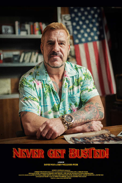 Never Get Busted! Poster