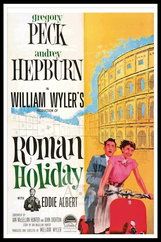 Roman Holiday (1953) Poster