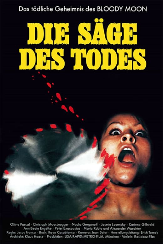 Bloody Moon (Die Säge des Todes) Poster