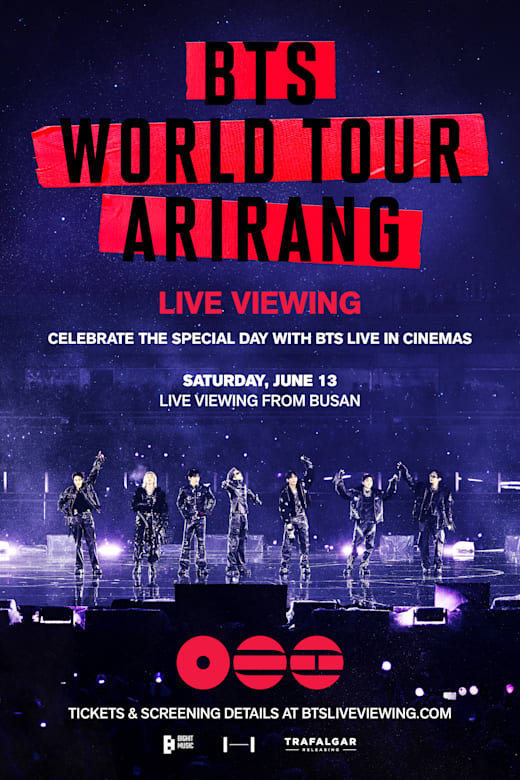 BTS WORLD TOUR 'ARIRANG' IN BUSAN: LIVE VIEWING Poster