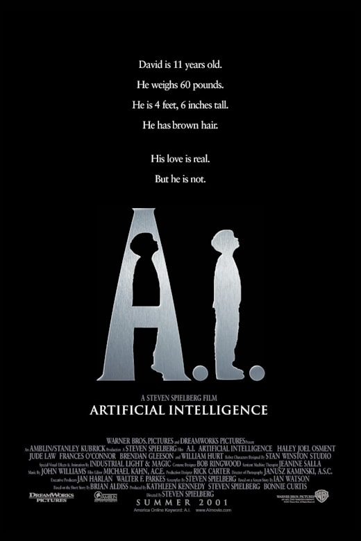 A.I.: Artificial Intelligence poster