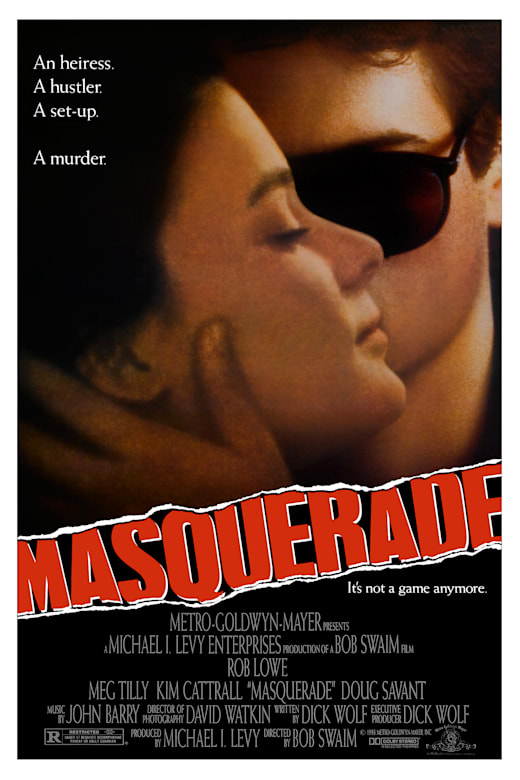 Masquerade (1988) poster