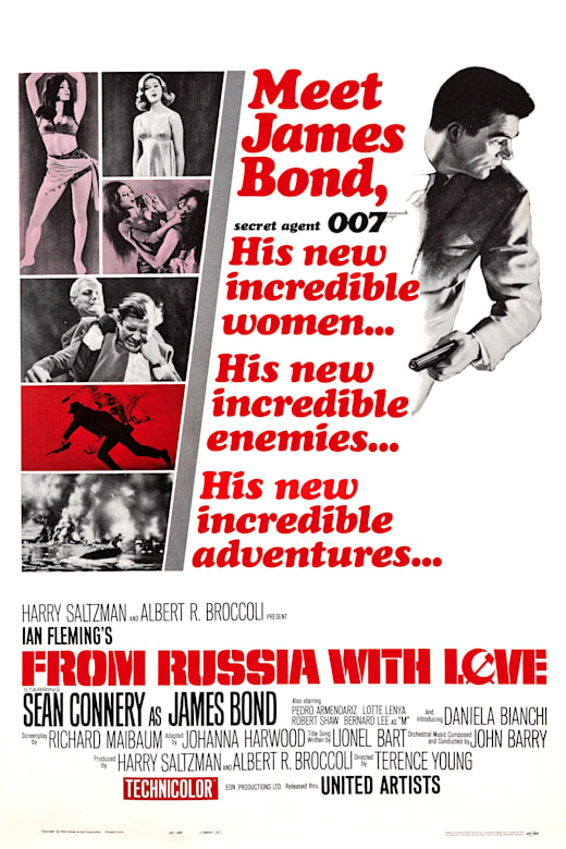 From Russia With Love (1963) Poster