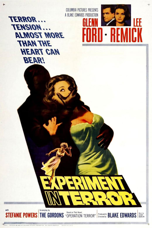 Experiment in Terror (1962) poster