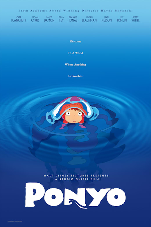 Ponyo (Gake no ue no Ponyo) Poster