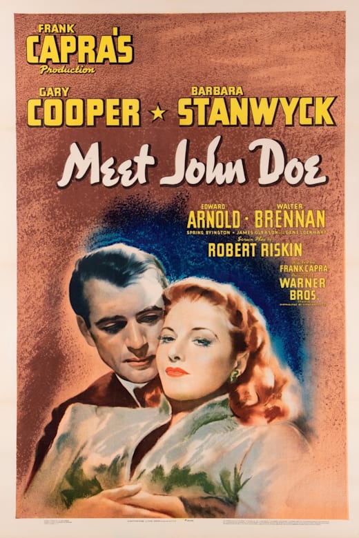 Meet John Doe (1941) poster