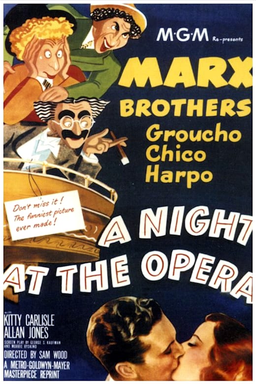 A Night at the Opera (1935) Poster
