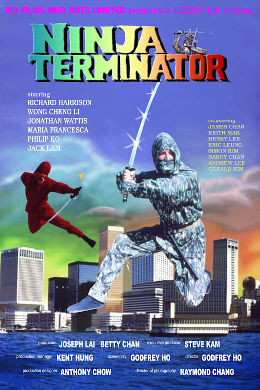 Ninja Terminator (1985) poster
