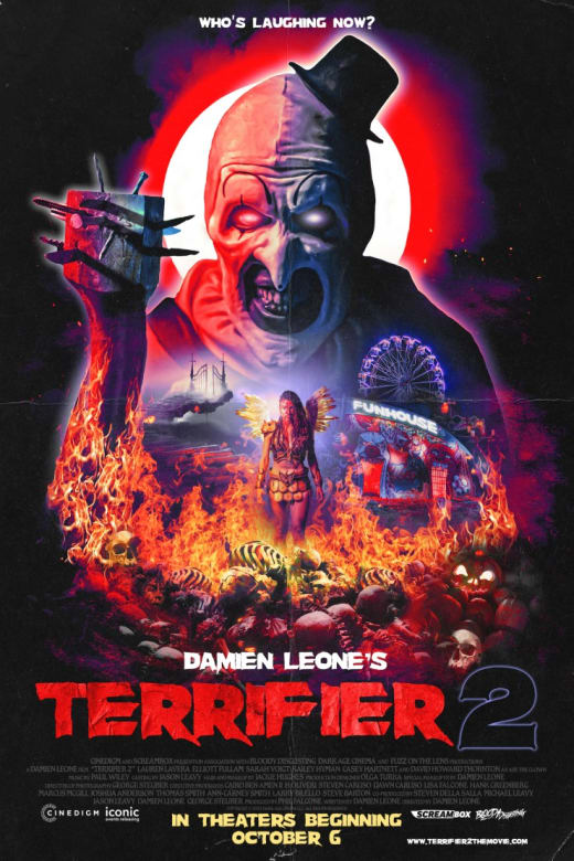 Terrifier 2 é submetido ao Oscar 2023 e produtor zoa