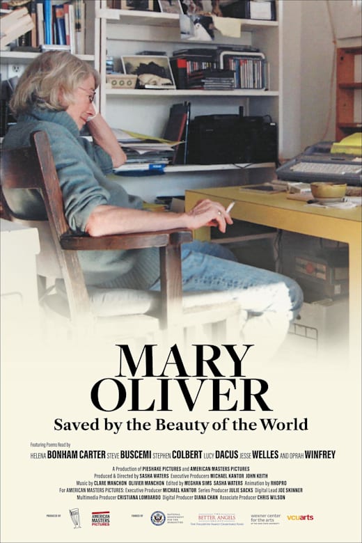 Mary Oliver: Saved by the Beauty of the World Poster