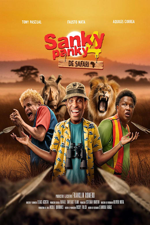 Sanky Panky 4: De Safari poster